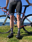 Velo Tattoo Mens Black Cycling Bib Shorts | Cycology AUS