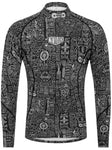 WISDOM BLACK MEN'S LONG SLEEVE BASE LAYER