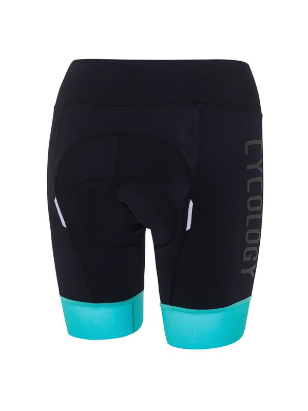womens-aqua-logo-shorts-back- womens-aqua-logo-shorts-back-